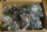 Ravinte 27 Pack Kitchen Cabinet Knobs Dresser, Matte Black Zinc. Fixed Price $26.78.