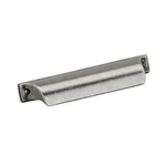 Kitchen Cabinet Cup Pull Antique Iron 3-3/4 96 Mm Center-to-center .... Fixed Price $21.64.