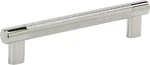 Polished Nickel Cabinet Pull Drawer Handle Amerock Bronx 5 1/16". Fixed Price $11.50.