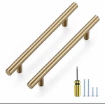 Ravinte 20 Pack Kitchen Cabinet Handles Champagne Bronze 5 Inch Hole Center. Fixed Price $24.99.