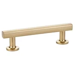 Emtek 86678US4 Freestone Pull, Cabinet, 12" C-c, Satin Brass. Fixed Price $49.60.