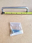 Hafele 116.22.245 Drawer Door Pull Handle Steel Chromet Ctc Kitchen Bath. Fixed Price $7.99.