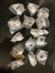 Lot 15 Hickory Hardware P29-W English Cozy White Cabinet Knobs 1-1/2 Nos. Fixed Price $13.59.