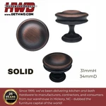 Cabinet Knob Oil Rubbed Bronze Round Transitional Decorative Kitchen Drawer Pull. Fixed Price $101.68.