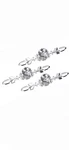 Sumnacon Drawer Dresser Knobs Pull Handles - Crystal Glass Diamond 3 Pack. Fixed Price $6.00.
