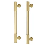 Vehcil 20 Pack Brushed Gold Cabinet Handles, 5" Kitchen Pulls Drawer .... Fixed Price $83.48.