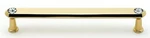 Alno C214-6-PB Swarovski Crystal 6" Pull Polished Brass. Fixed Price $55.96.