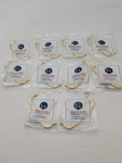 Hickory Hardware Williamsburg 4" Cent P3076-PB Polished Brass Set Of 10. Fixed Price $29.00.