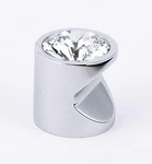 Alno C824-1-PC Contemporary Ii Crystal 1" Knob Polished Chrome. Fixed Price $43.96.