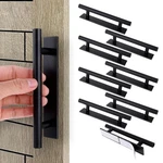 Piriuuo 8 Pack Adhesive Cabinet Handles Pulls, Self Stick Door Abs. Fixed Price $18.07.