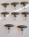 Lot Of Amerock Cabinet Knob Blythe Weathered Nickel Handle 2 5/8. Fixed Price $18.71.