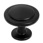 Flat Black Kitchen Cabinet Knobs - 1/4 Inch Round Drawer Handles 10 Pack Of. Fixed Price $18.99.