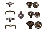 Cabinet Pull Drawer Handle Birdcage Knob Kitchen Hardware Antique Copper Machine. Fixed Price $72.00.