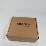 Koofizo Square Foot Cabinet Pull Oil Rub Bronze Handle 3.8" Wide Middle 10-PACK. Fixed Price $15.58.