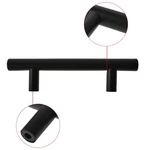 30PCS 5" Black Stainless Steel Furniture Handel Cabinet Door Kitchen. Fixed Price $19.12.
