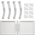 Savori Drawer Pulls Handle Bling Crystal Dresser Cupboard Closet Cabinet Ward.... Fixed Price $26.00.