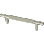 Brainerd P44272W-SS 3/4" Knurled Bar Cabinet & Drawer Pull Stainless Steel. Fixed Price $6.65.