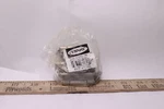 (2-PK) Cosmas Cabinet Hinges Satin Nickel 1/2" Inset 27550-SN. Fixed Price $6.26.