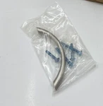 (qty 10) Liberty 3-3/4" Tapered Bow Arch Handle Pull Satin Nickel P0270A-SN-C1. Fixed Price $20.30.
