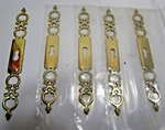 Set Of 5 Richelieu French Country Cabinet Backplate. Fixed Price $39.99.