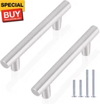 6 Pack Bar Kitchen Cabinet Drawer Handles Pulls Brushed Nickel Stainles. Fixed Price $16.39.
