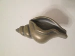 Set Of 10 PA0113-AM Antique Mist Conch Shell Cabinet Knob Pulls Hickory Sea Vtg. Fixed Price $24.99.