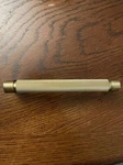 ( 3 Pack ) Gliderite 5" Screw Spacing Satin Gold Solid Knurled Bar Pull Cabinet. Fixed Price $39.00.