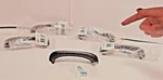 Lot Of Jeffrey Alexander Amsden 4.25" Handle Cabinet Pull Copper 613-128DMAC. Fixed Price $24.00.