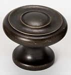 Alno A1049-BARC Knobs 1-1/4" Mushroom Cabinet Handle Barcelona. Fixed Price $7.00.
