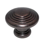 P3103-DAC Dark Antique Copper 1/4" Mushroom Cabinet Knob Pulls Hickory Deco. Fixed Price $5.41.
