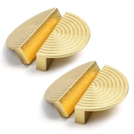 Bainong Gold Drawer Pulls Brushed Brass Cabinet Modern Handle. Fixed Price $52.05.