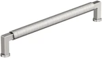 Amerock BP37630 Balata 12" Center To Knurled Appliance - Nickel. Fixed Price $129.99.
