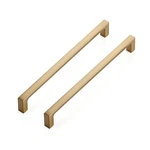 Ravinte 20 Pack 5 Kitchen Square Cabinet Handles Champagne Bronze. Fixed Price $28.00.