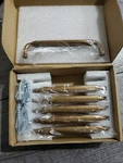 Goo-ki 6 Pack 5 Inch (128MM) Hole Center Cabinet Pulls Antique Brass Zinc Alloy.. Fixed Price $13.99.