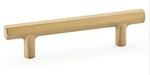 Emtek 86459US4, Mod Hex Cabinet Pull, 3-1/2"-CENTERS, With Screws, Satin Brass. Fixed Price $10.55.