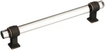Amerock BP36656 Bronze/clear Glacio 6-5/16" Center To Bar Cabinet Pull. Fixed Price $41.91.