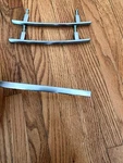 Lytton Collection: Brushed Satin Nickel Kitchen Cabinet Pulls - 30COUNT. Fixed Price $60.00.