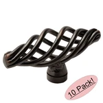 *10 Pack* Cosmas Oil Rubbed Bronze Birdcage Cabinet Knobs #9991ORB. Fixed Price $22.39.