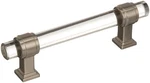 Amerock BP36654 Glacio 3-3/4" Center To Bar Cabinet Pull Nickel. Fixed Price $29.93.