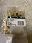 Baldwin 0395031 Flush Cabinet Pull 2-1/2"X3-5/16" Non-lacquered Brass. Fixed Price $42.56.