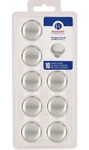 10 Pack Hickory Cabinet Knobs 1-1/4 VPA1218-SN Satin Nickel Finish. Fixed Price $24.95.