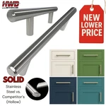 Solid Stainless Steel Cabinet Pulls Handle Modern Kitchen Brushed Nickel Bar. Fixed Price $25.59.