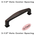 *10 Pack* Cosmas Cabinet Hardware Oil Rubbed Bronze Handle Pulls #4390ORB. Fixed Price $30.13.