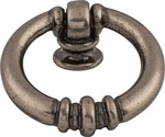 Top Knobs M173 Newton Ring Pull 1/2" Pewter Antique. Fixed Price $7.65.