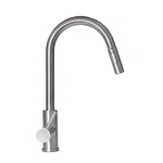 Lippert Flow Max Bullet Pull-down Kitchen Faucet Stainless Steel 719333. Fixed Price $147.42.