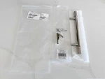 Top Knobs TK3233PN Burnham Pull 5 1/16" (c-c) Polished Nickel Knurled Ends. Fixed Price $14.00.