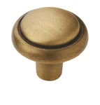 Gilded Bronze Sterling Traditional Round Cabinet Knob 1-1/8" Diameter For Kitch. Fixed Price $38.87.