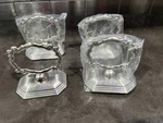 Southern Living Redmont Heirloom Napkin Rings ,place Card Holder Metal Set Of 4. Fixed Price $14.99.