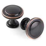 Koofizo Stepped Round Cabinet Knob - Oil Rubbed Bronze Pull Handle (DIA.31MM /. Fixed Price $23.10.