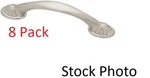 * 8 Pack Liberty PN0633V-SN-C 3"/96MM Shell Cabinet Handle Pull. Fixed Price $32.99.